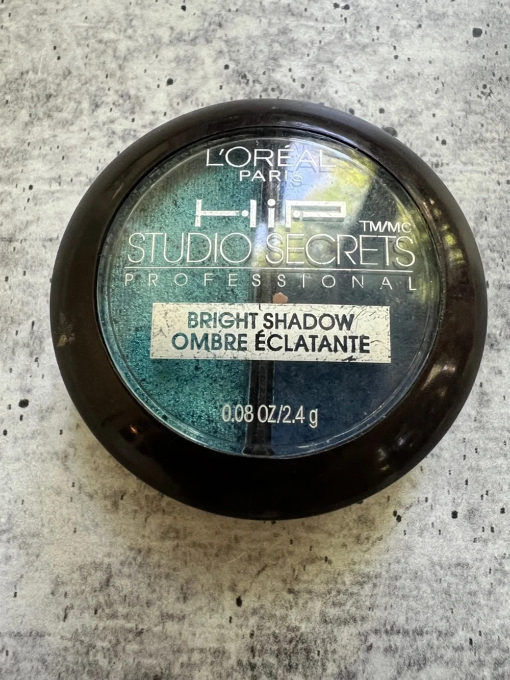 L'Oreal HiP Studio Secrets Professional Concentrated Eye Shadow Duo, 224 Showy - Picture 2 of 6